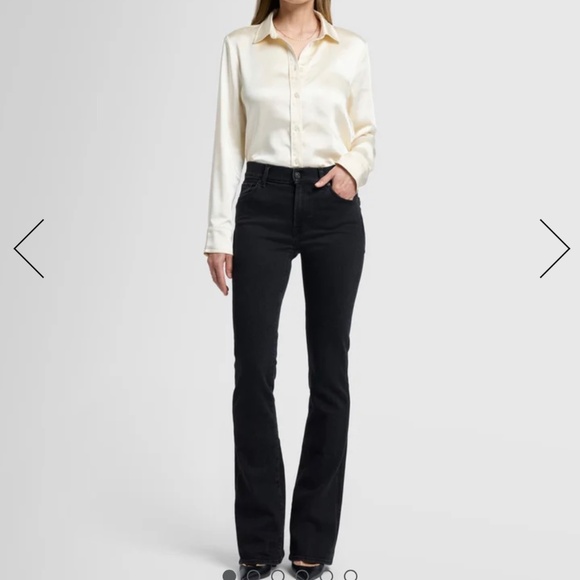 7 For All Mankind Bootcut in Saturday Night- Size 30 - Picture 1 of 13